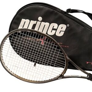 Prince Graphtech DB110‎ Fiberglass Racquet Double Bridge Design With Case